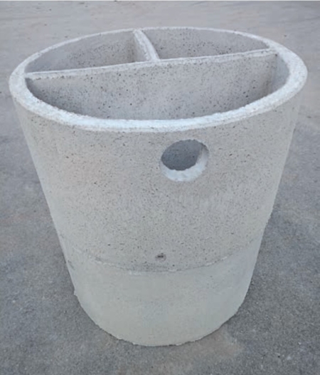 Vasca condensagrassi d. 80x100h